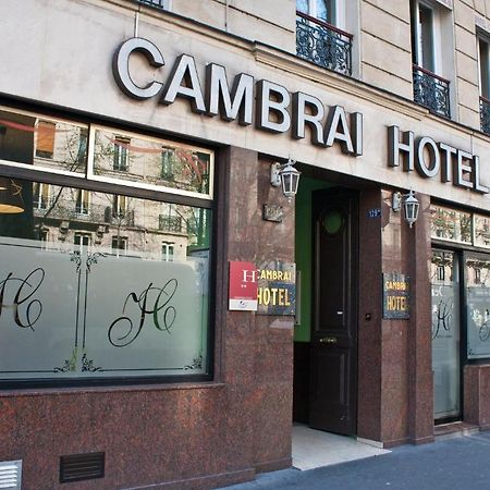 Hotel Cambrai París Exterior foto