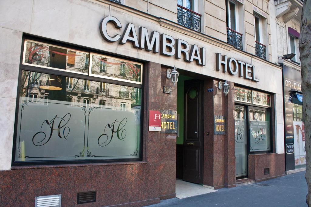Hotel Cambrai París Exterior foto