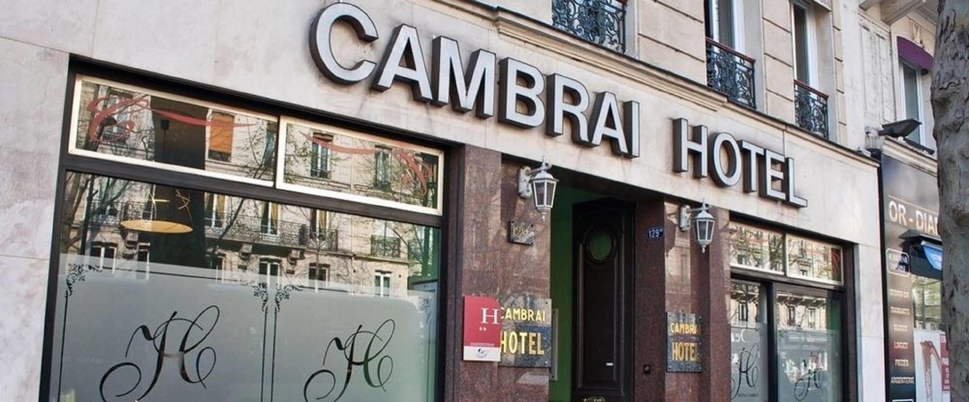 Hotel Cambrai París Exterior foto